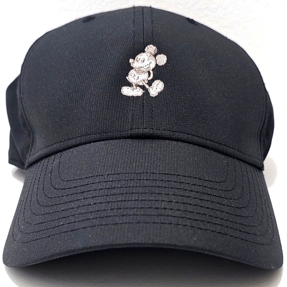 Nike x Disney Black & Grey Mickey Mouse Legacy91 Dri-Fit Baseball Hat - Picture 7 of 15